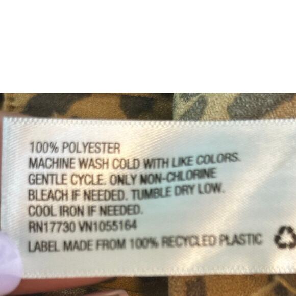 A new day animal print belted shorts size Medium - Picture 4 of 12